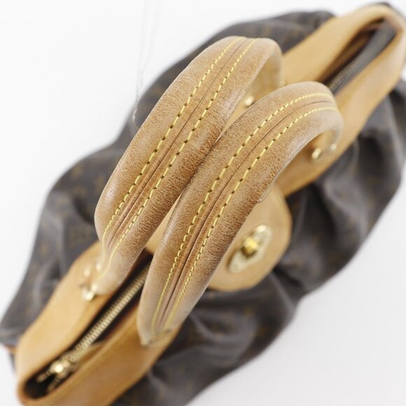 LOUIS VUITTON Brown Monogram Canvas Tote Bag - Picture 5 of 16